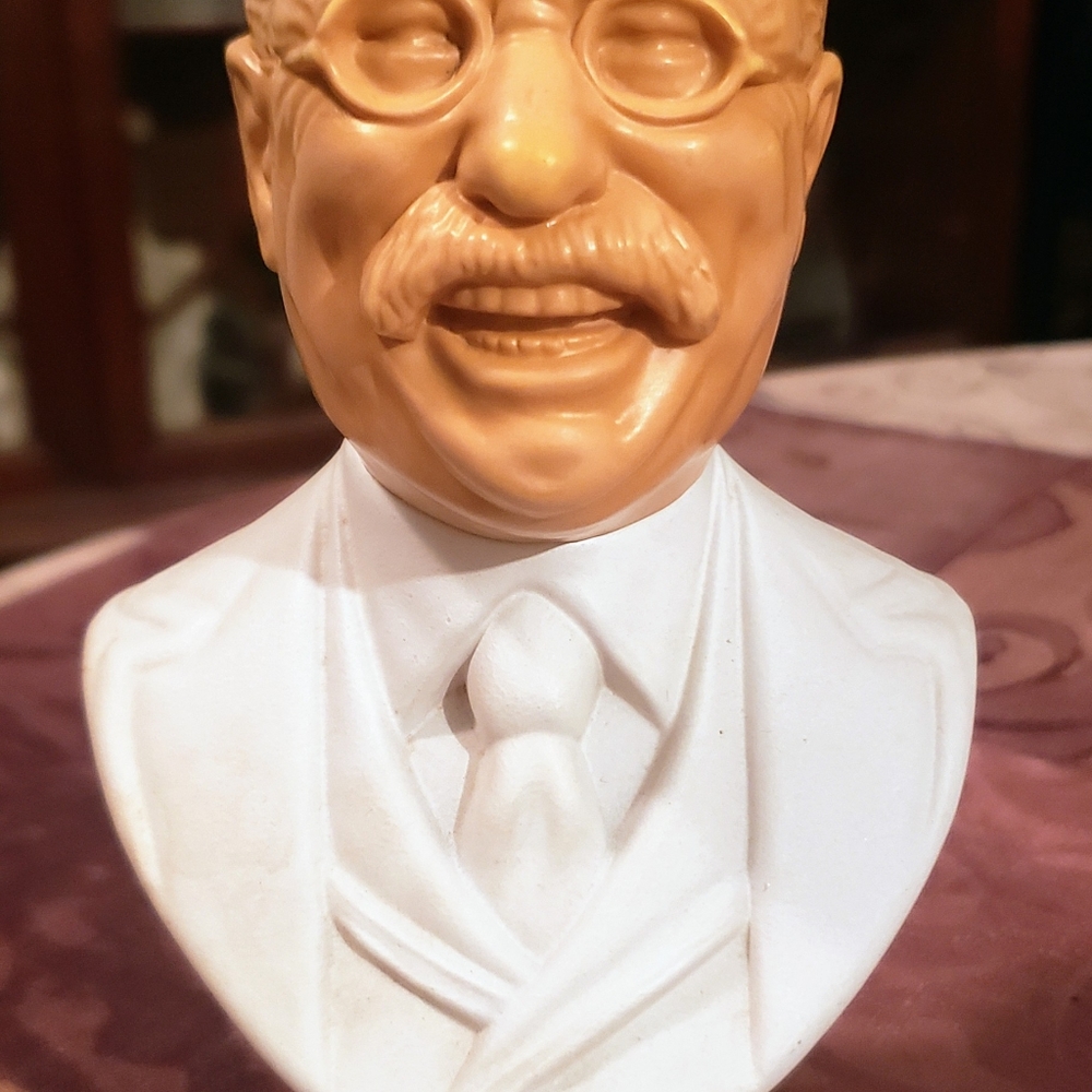 Vintage Teddy Roosevelt Avon Decanter